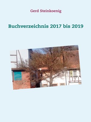 cover image of Buchverzeichnis 2017 bis 2019